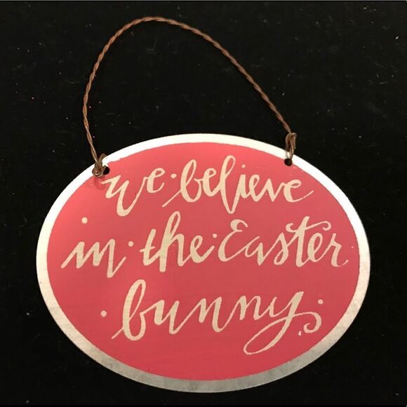SPRINGTIME Decor EASTER Set MOTIVATIONAL SIGN - Picture 1 of 4